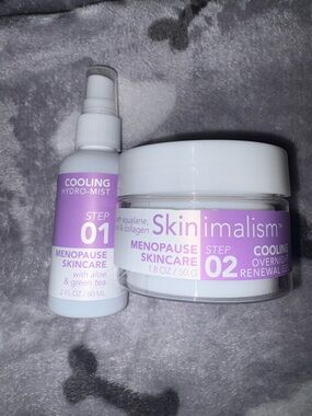 Cooling Menopause Skincare Set - Lavender White